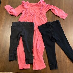 24 months girls tights and jumper
